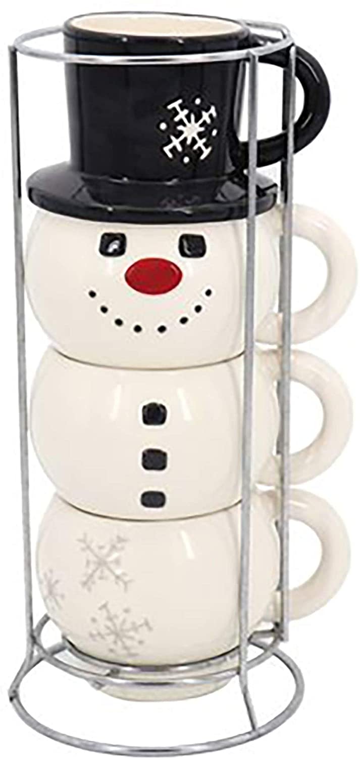 Snowman Mug Set