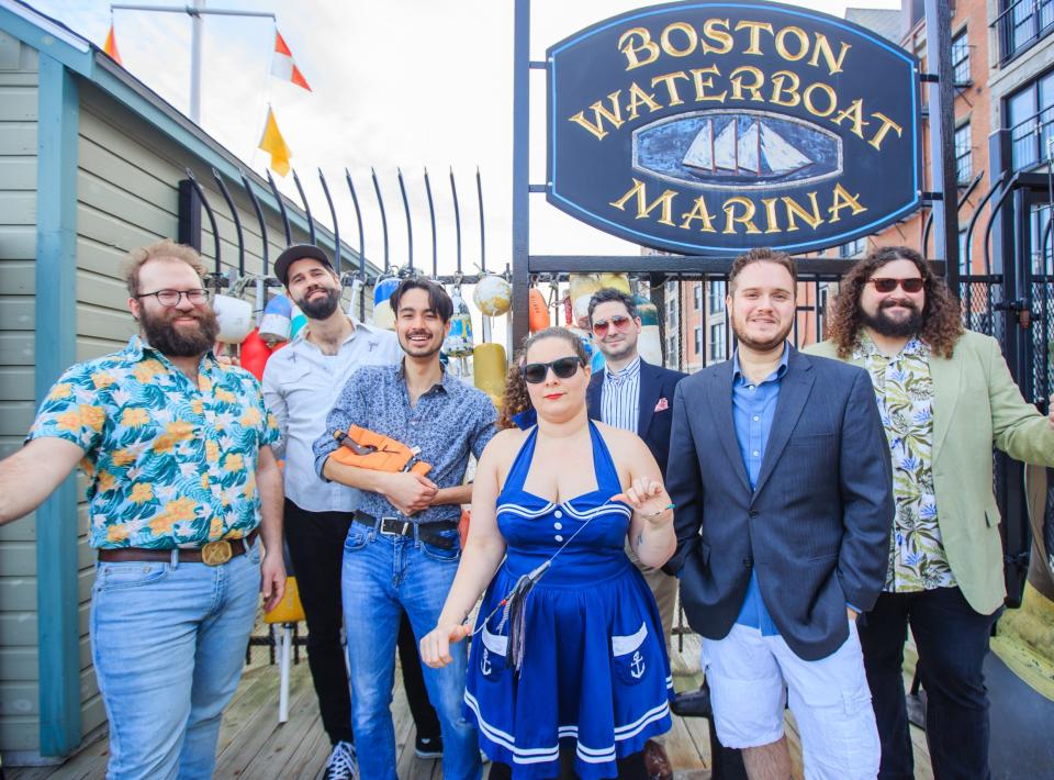 The Buoys of Summer band will play yacht rock on the outdoor stage at Cotuit Center for the Arts on July 20 and Aug. 17.