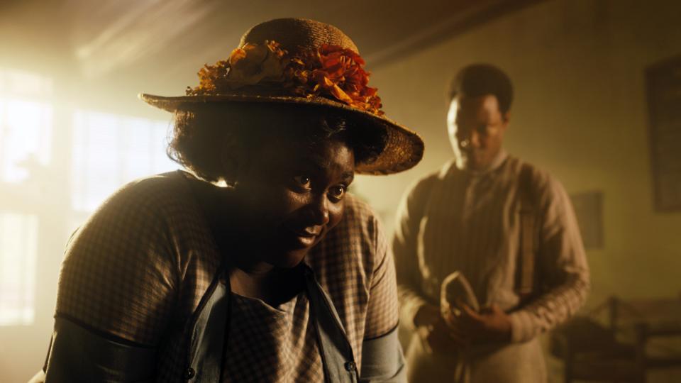 Danielle Brooks and Corey Hawkins in ‘The Color Purple’