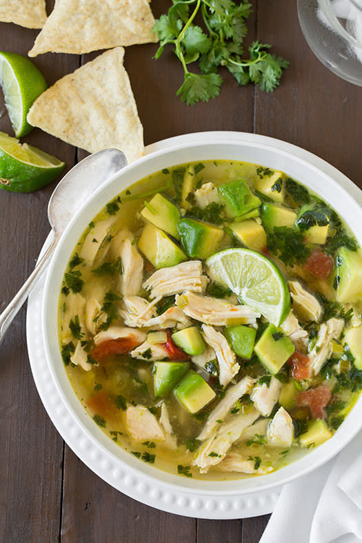 Chicken Avocado Lime Soup