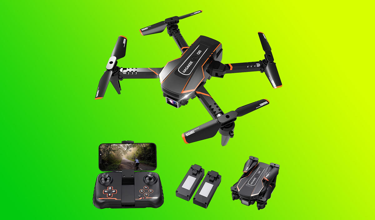 Shockingly compact foldable camera drone is on sale for $40