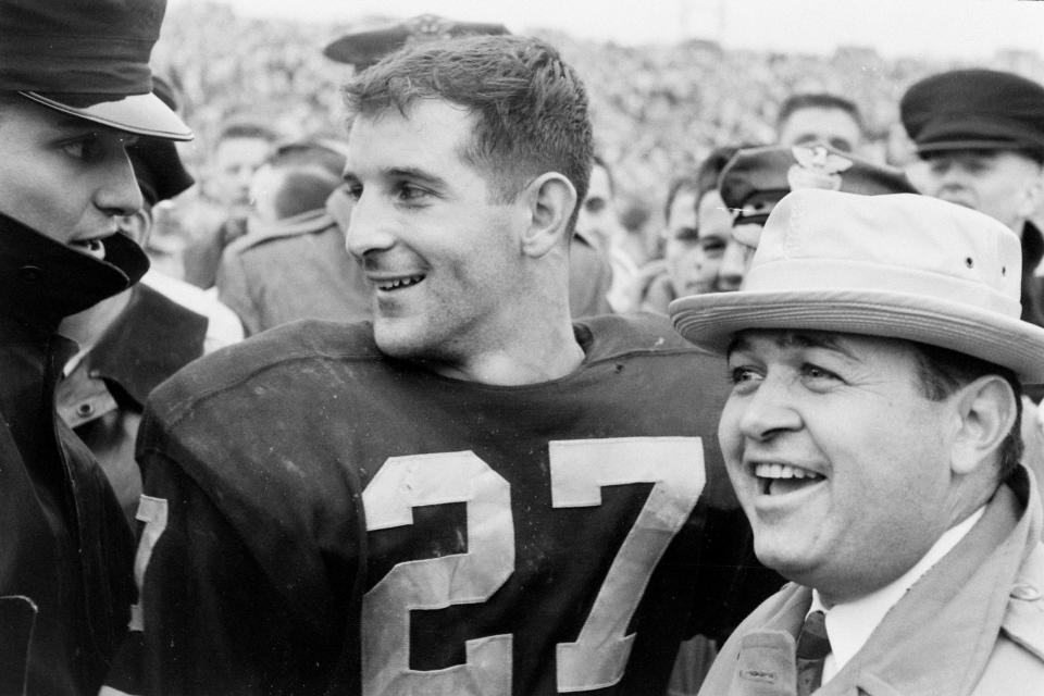 Navy's football player Joe Bellino  (Photo By George Silk/The LIFE Premium Collection/Getty Images)