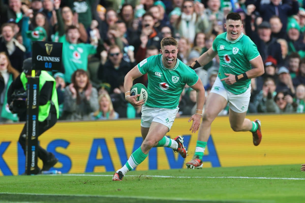 Crowley has – so far – been a positive force in the fly half position still so associated with the retired Johnny Sexton (Getty)