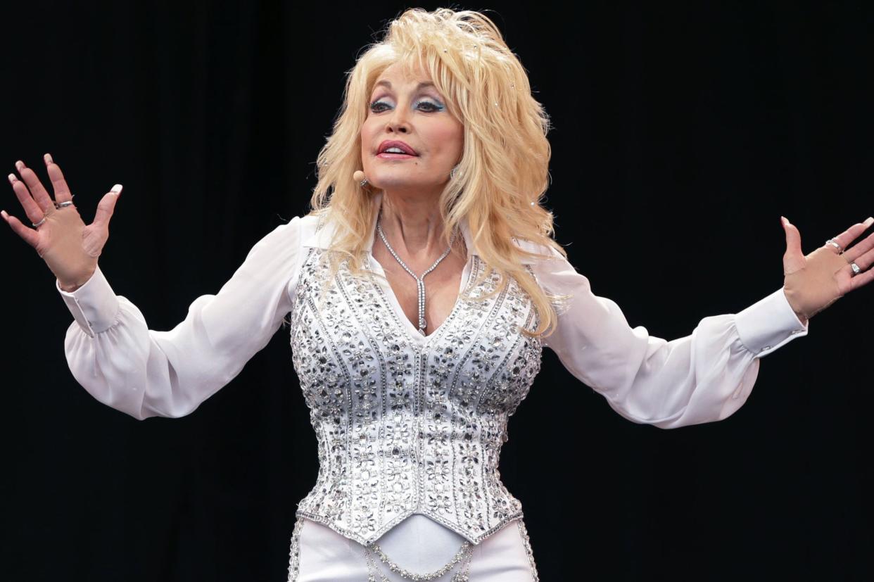 <p>Dolly Parton turned 75 on Tuesday</p> (PA)