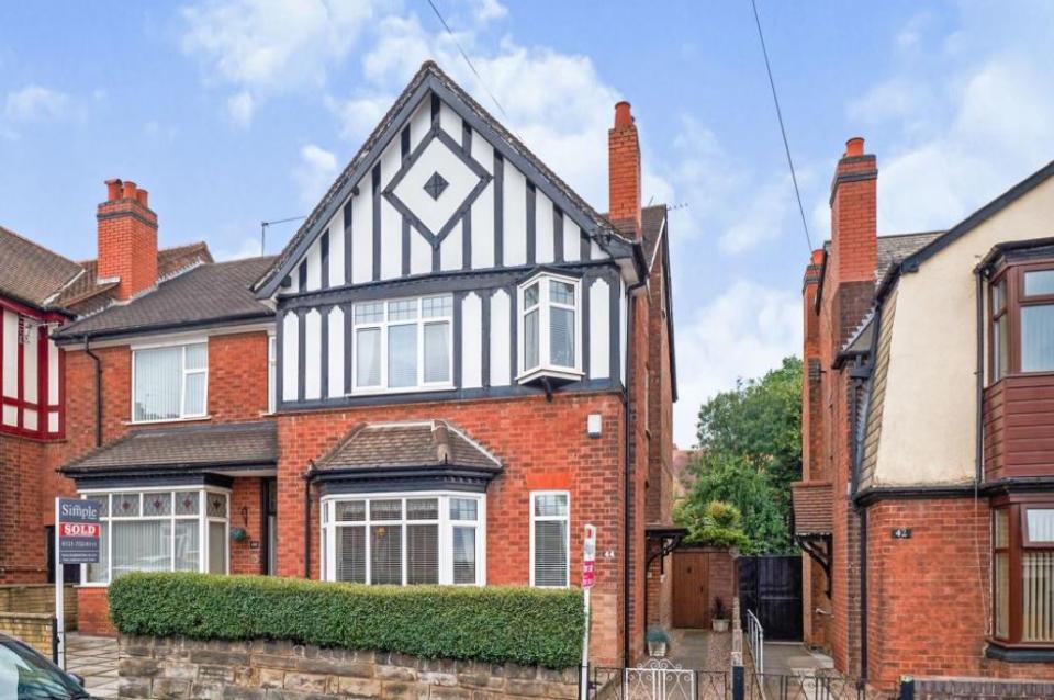 This family home is just a five minute walk from Aston Villa's stadium, Villa Park.