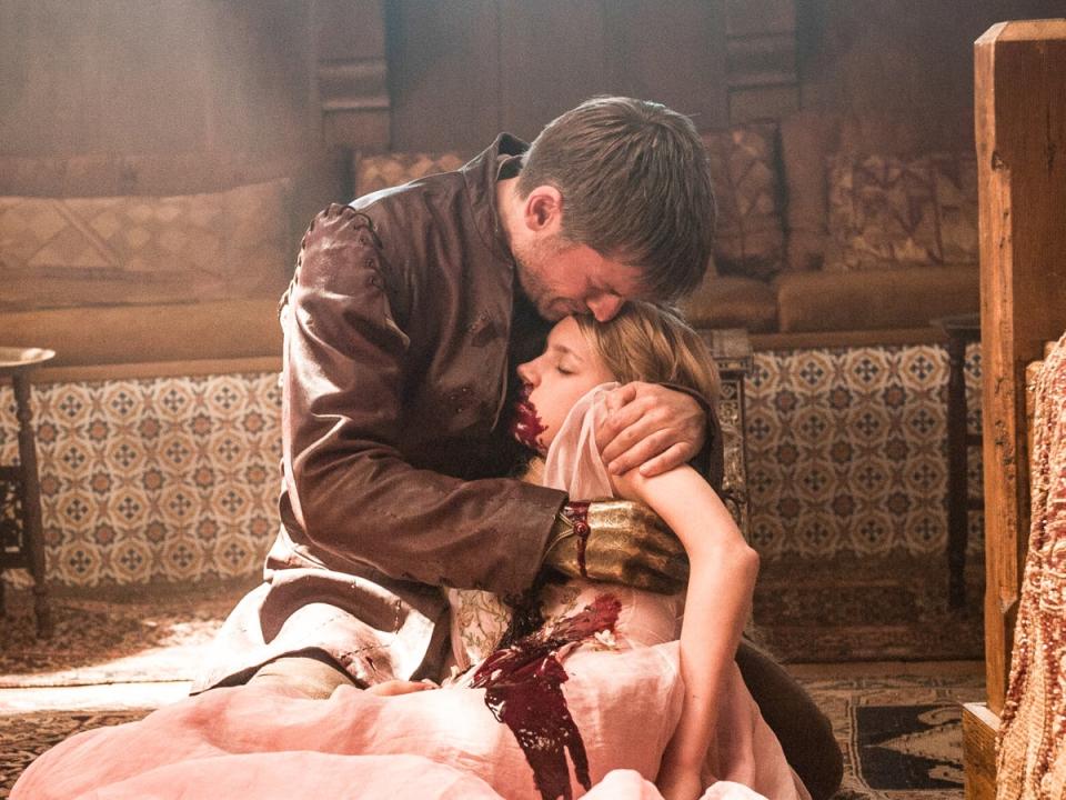 Nikolaj Coster-Waldau and Nell Tiger Free in the ever-bloody fantasy series ‘Game of Thrones' (HBO)