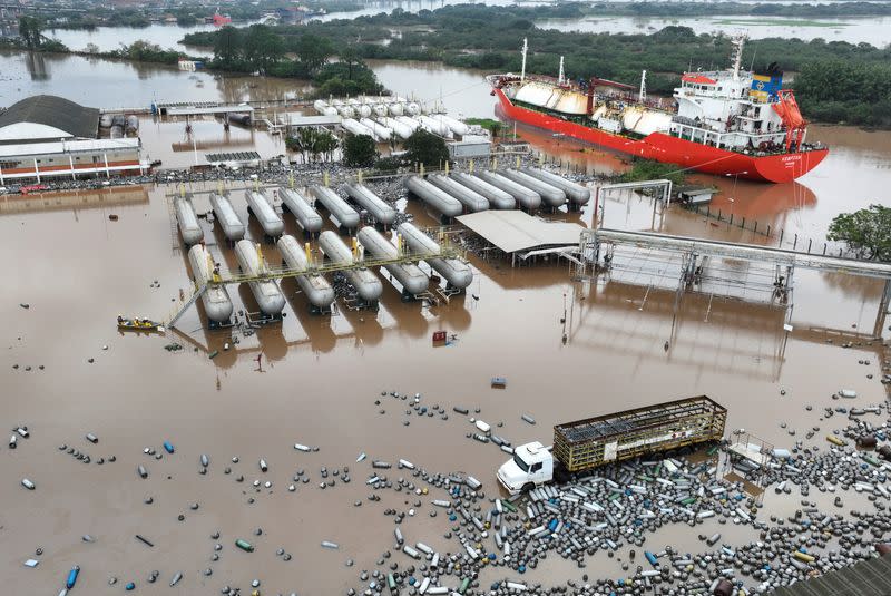 Flooding due to heavy rains in Rio Grande do Sul