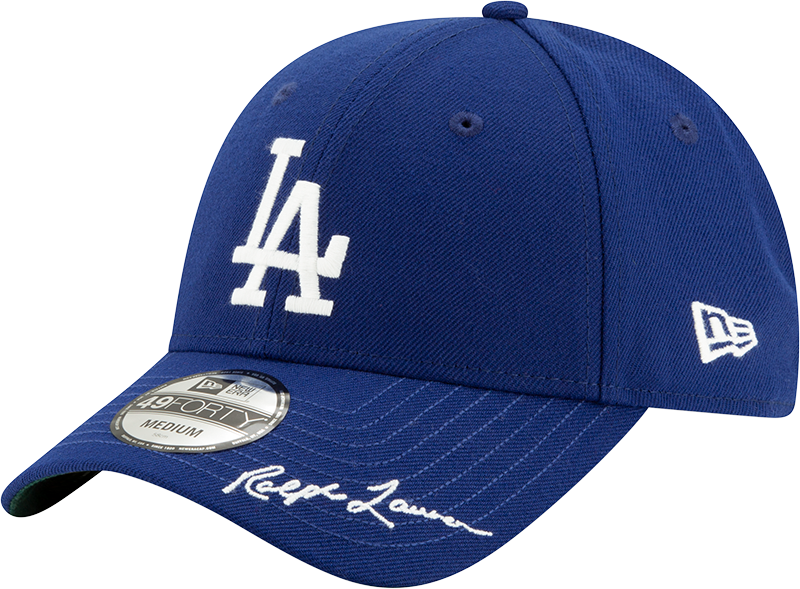 49FORTY New Era x Ralph Lauren x MLB洛杉磯道奇皇家藍。NT$2,480。（星裕國際） 