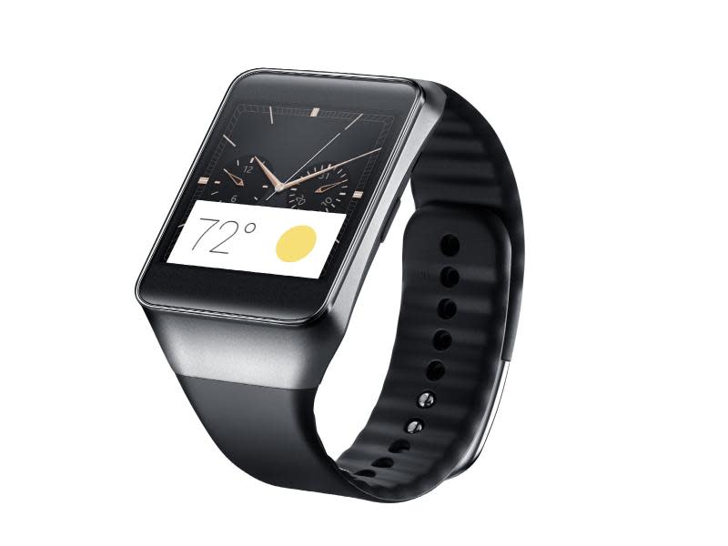 Samsungs Gear Live ist eine der ersten Smartwatches mit Google-Wear-Technologie. Foto: Samsung