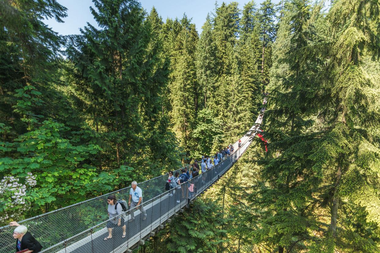 Capilano Suspension Bridge, Vancouver, British Columbia