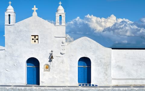 Xinara House Tinos Island Greece - Credit: PETER MARSTON