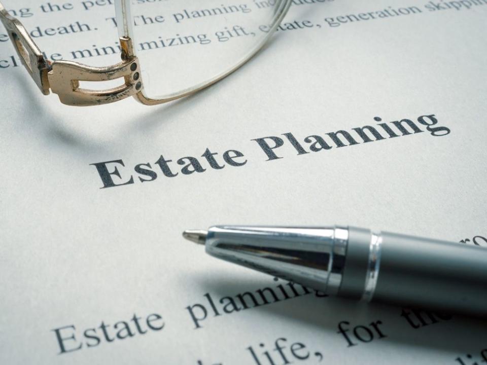 Information about Estate planning and old glasses.