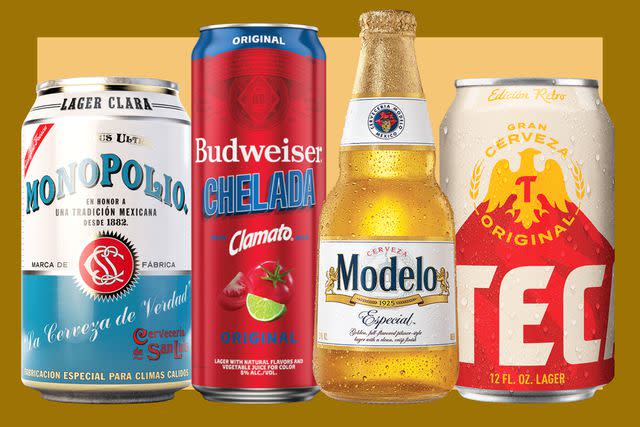 <p>Food & Wine / Cervecería de San Luis / Anheuser-Busch / Constellation Brands / Tecate</p> Chefs are adding salt, lime, and hot sauce to beers like Monopolio, Modelo, and Tecate, or they're drinking Budweiser Cheladas, a beer-michelada hybrid