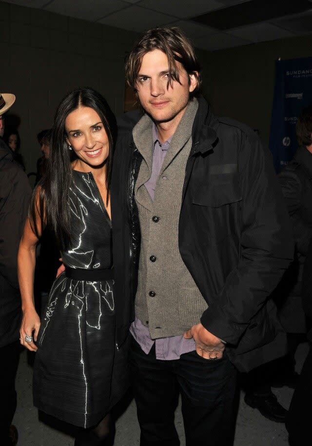 Demi Moore and Ashton Kutcher