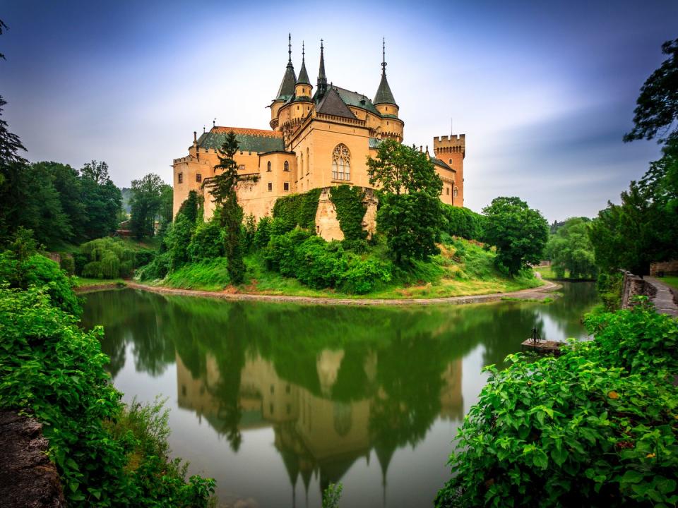 Bojnice Castle in Slovakia