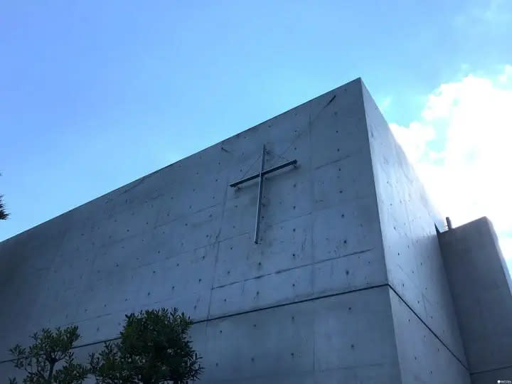 光之教堂位於大阪，1989 年由著名建築師安藤忠雄設計及建成。    （matcha-jp.com）