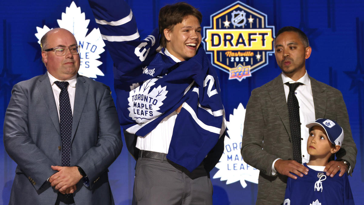 Every Toronto Maple Leafs draft pick from 2023 NHL Draft