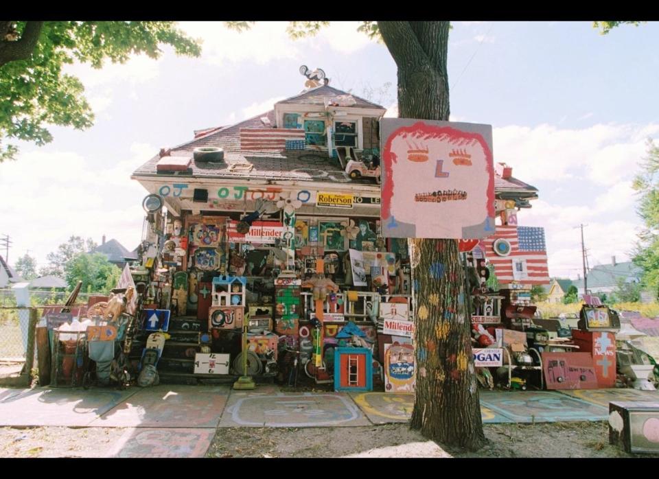  O.J. House, by Artist Tim Burke. Photo: Michelle Figurski