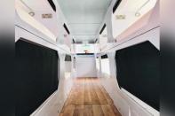 Old double-decker buses upcycled into shelters for homeless Londoners