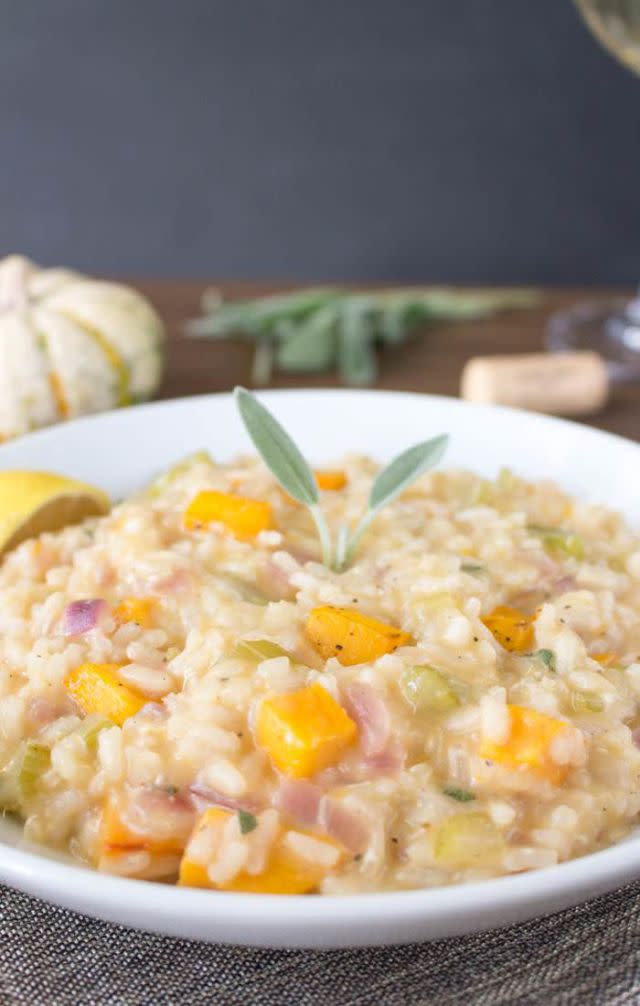 Pumpkin Sage Risotto