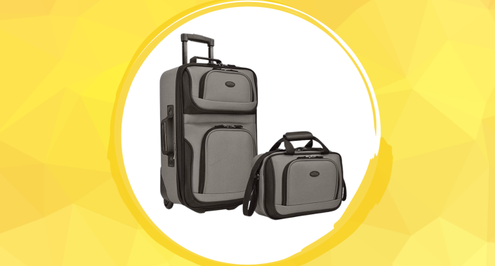 Save 20% on the U.S. Traveler Rio Expandable Carry-on Luggage Set with Amazon&#39;s fall Prime sale.