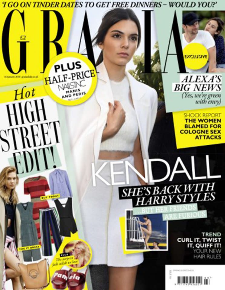 <em>Grazia</em> U.K. (Photo: Grazia)