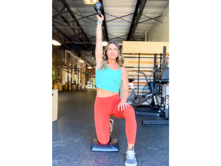 Half Kneeling Kettlebell Press