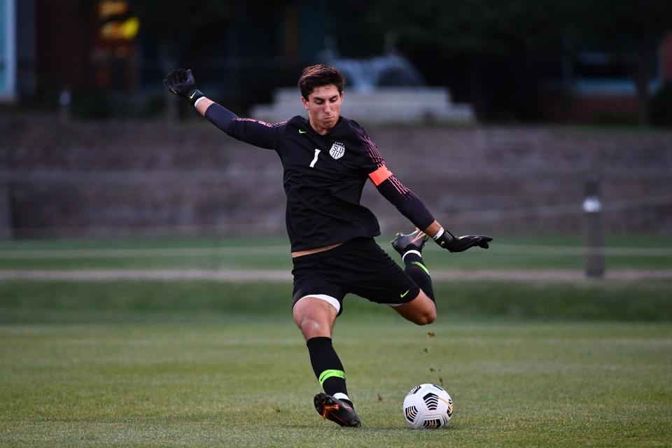 Columbus Crew selected St. Louis University goalkeeper Patrick Schulte with the 12th overall pick of the 2022 MLS SuperDraft.