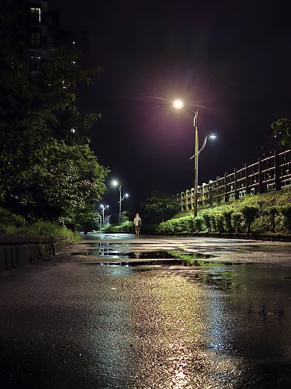 ▲相機模式下拍攝的夜景照。