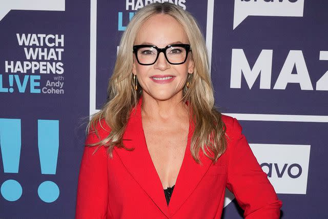 <p>Charles Sykes/Bravo via Getty</p> Rachael Harris' previous hairstyle