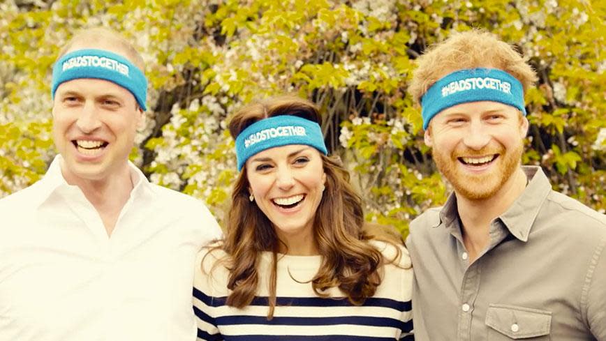 Prince Harry, Wills and Kate Middleton All Have Something To Say About Mental Health