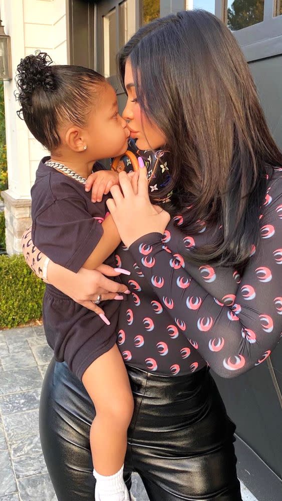 Kylie Jenner with daughter Stormi | Kylie Jenner Instagram