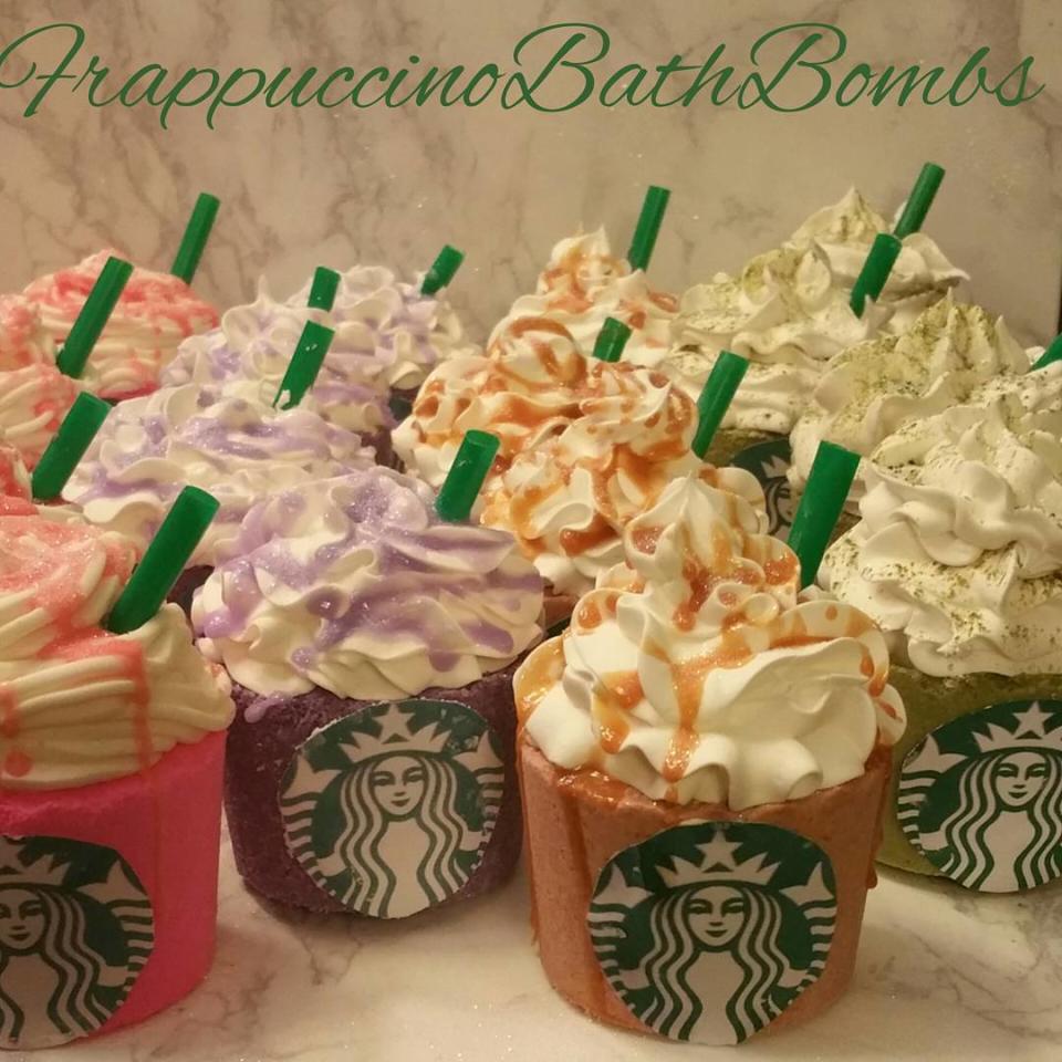 OMG: Starbucks Frappuccino bath bombs exist