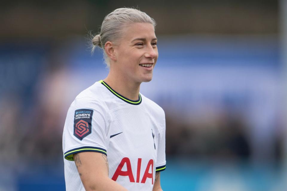 Skipper: Beth England is Tottenham’s new captain (Visionhaus/Getty Images)