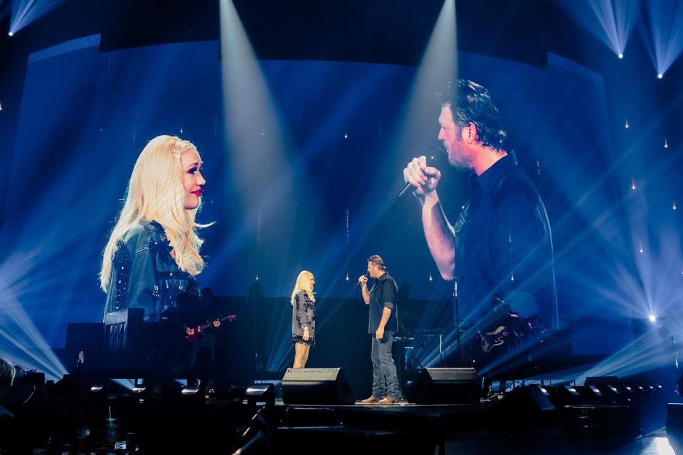 Jamie Wendt Gwen Stefani and Blake Shelton