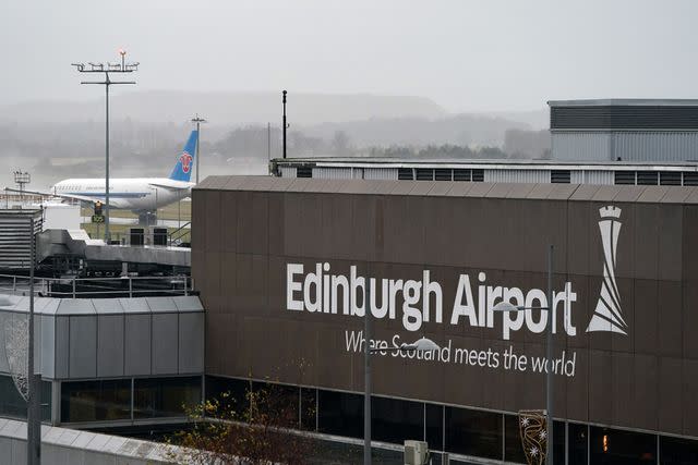 <p>Jane Barlow/PA Images via Getty</p> Edinburgh Airport