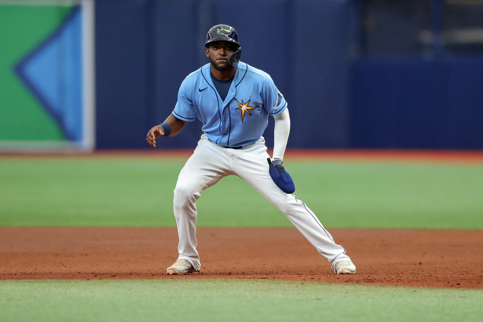 Vidal Brujan has the speed to be a fantasy baseball difference maker, but needs to start getting on base. (Photo by Mike Carlson/Getty Images)