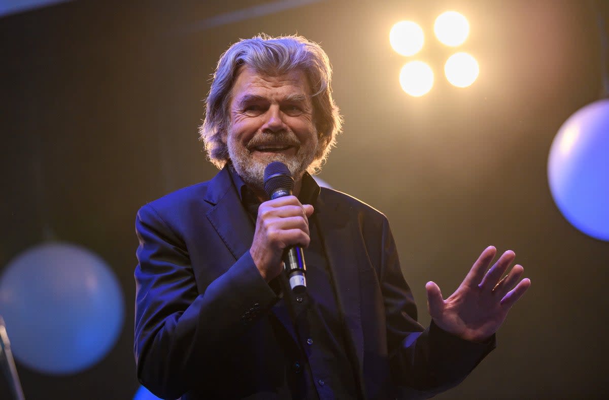 Reinhold Messner is now listed as a ‘legacy’  record holder   (Getty Images)
