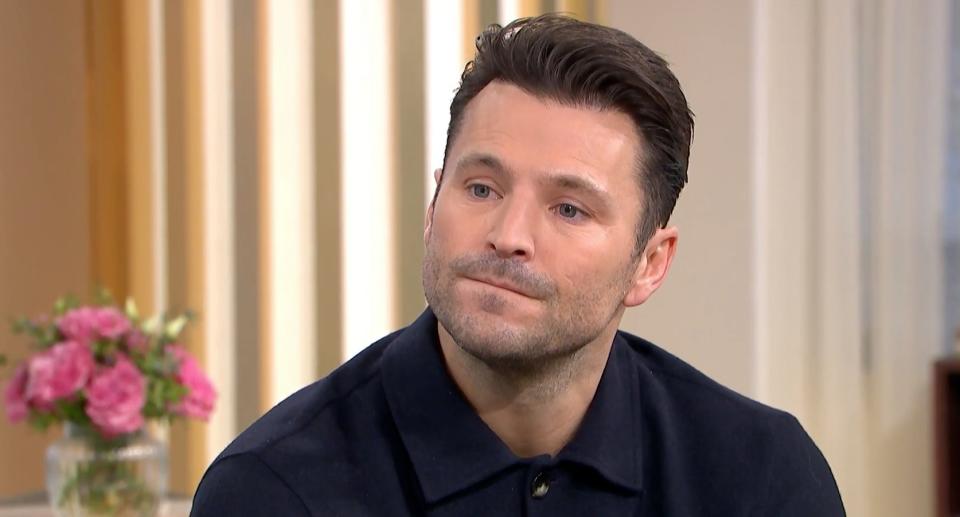 Mark Wright on This Morning. (ITV)