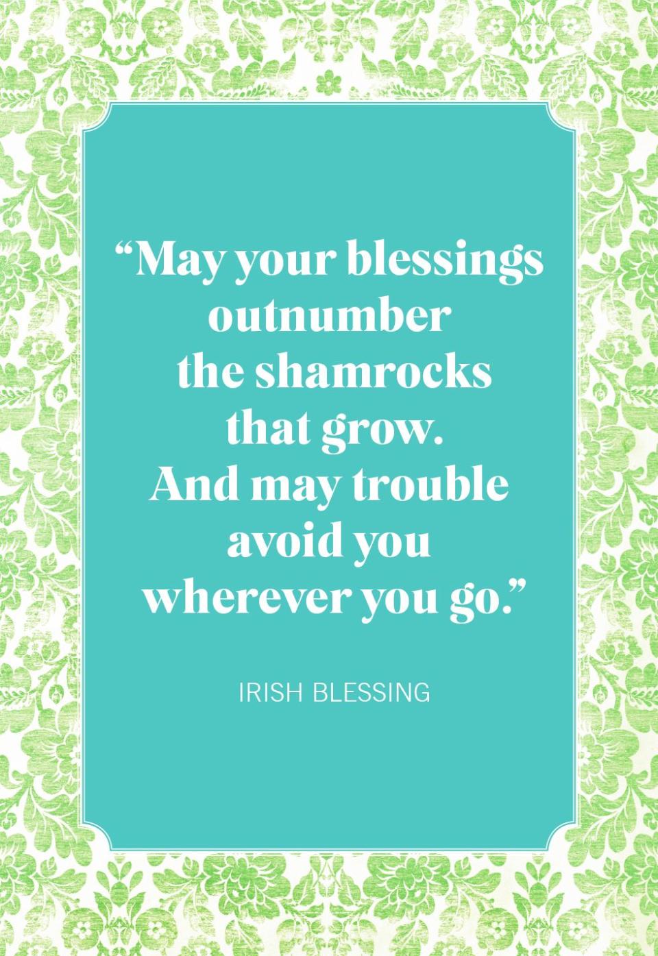 st patricks day quotes blessing