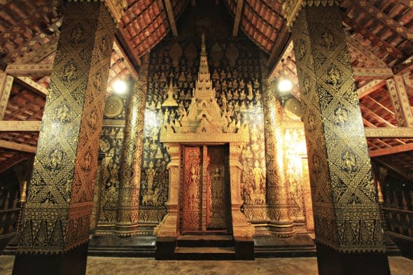 Wat Xieng thong temple,Luang Pra bang, Laos