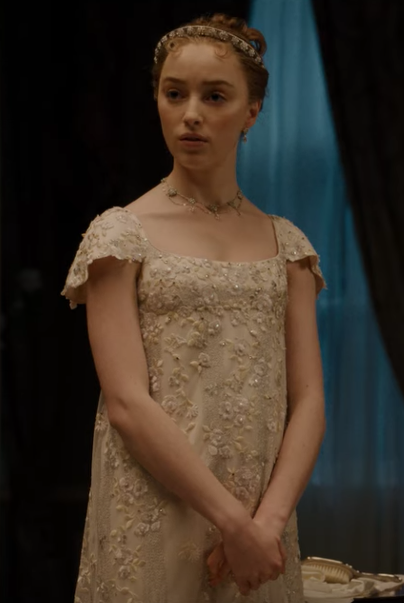 Daphne Bridgerton's Romantic Ball Gown