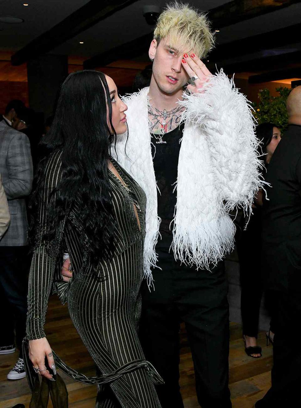 Machine Gun Kelly and Noah Cyrus