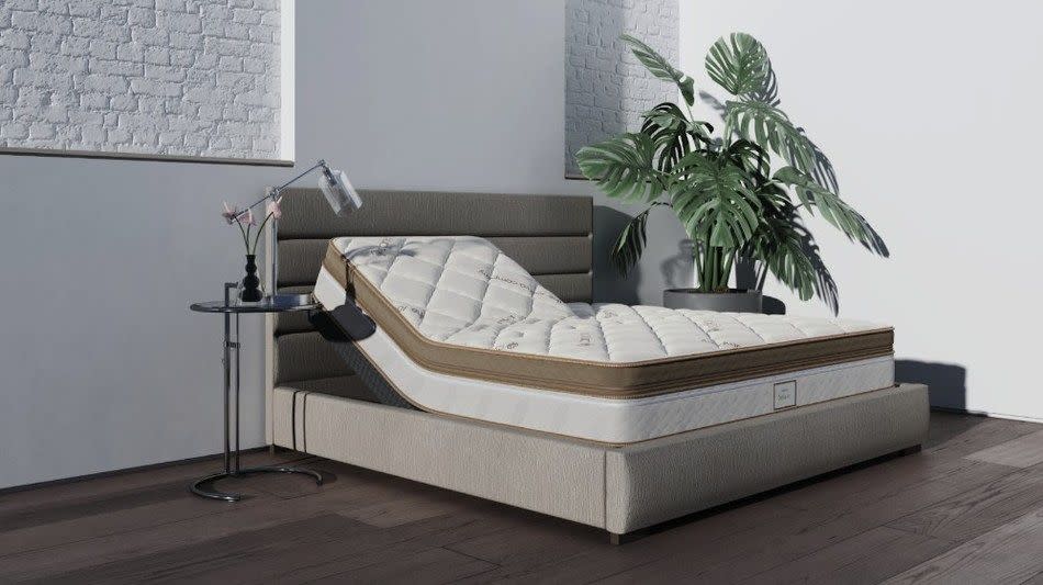 <p><a href="https://go.redirectingat.com?id=74968X1596630&url=https%3A%2F%2Fwww.saatva.com%2Fmattresses%2Fsolaire&sref=https%3A%2F%2Fwww.goodhousekeeping.com%2Fhome-products%2Fg41284849%2Fbest-smart-beds-mattresses%2F" rel="nofollow noopener" target="_blank" data-ylk="slk:Shop Now;elm:context_link;itc:0;sec:content-canvas" class="link rapid-noclick-resp">Shop Now</a></p><p>Solaire Adjustable Firmness Mattress</p><p>saatva.com</p><p>$4095.00</p><span class="copyright">Saatva</span>