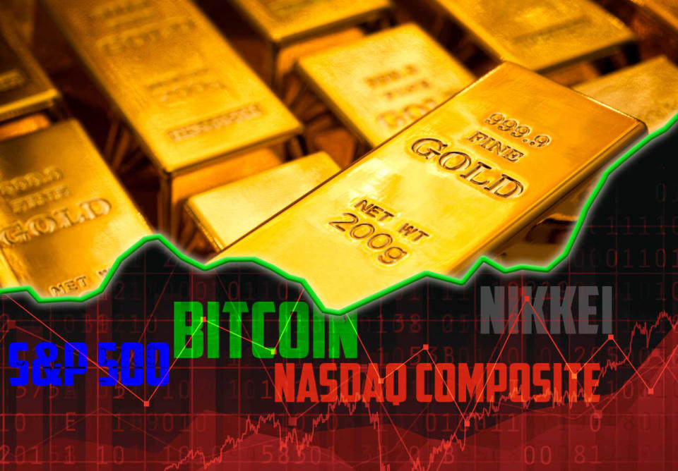 Gold, bitcoin, the S&P 500 and Nasdaq Composite, and Nikkei 225 have all recently climbed to record highs. 