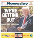 <p>“Newsday,” published in Long Island, N.Y. (Newseum) </p>