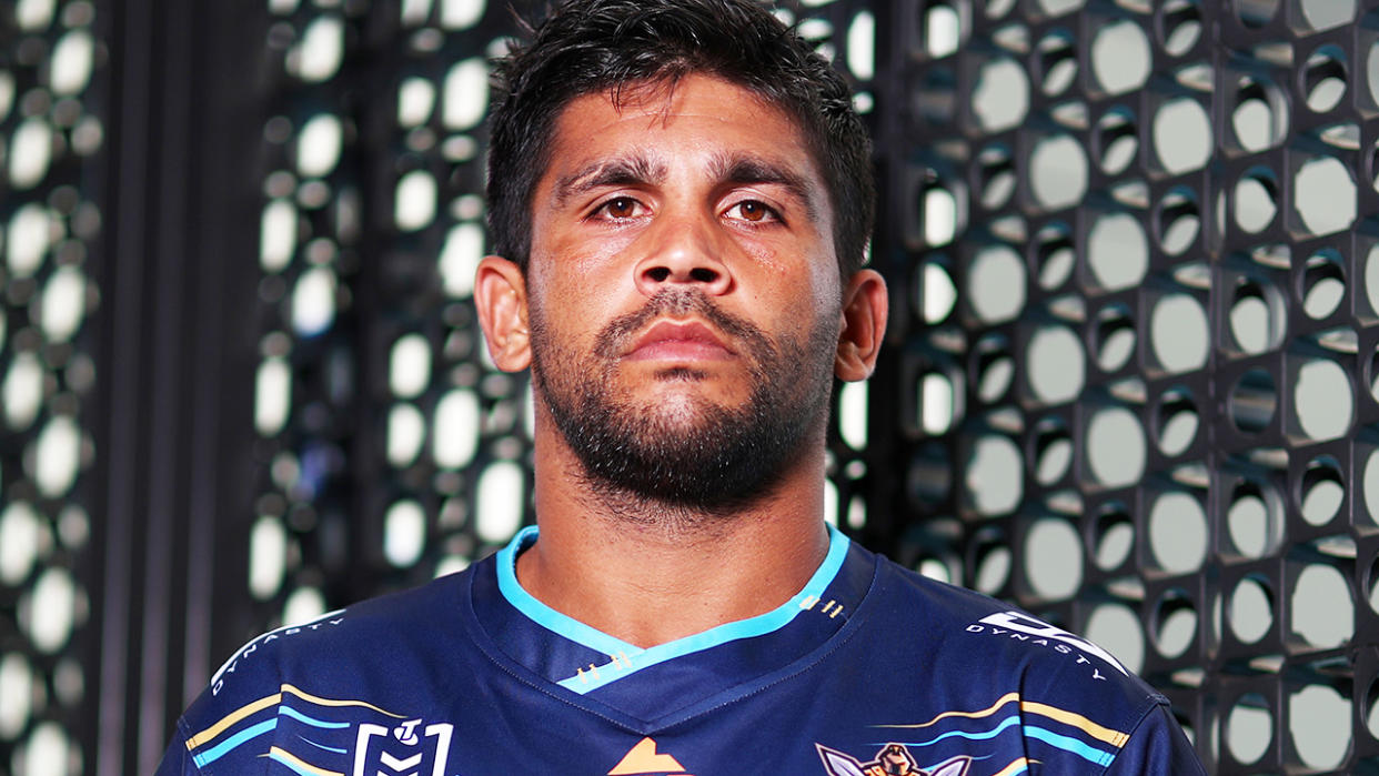 Gold Coast Titans star Tyrone Peachey is pictured.