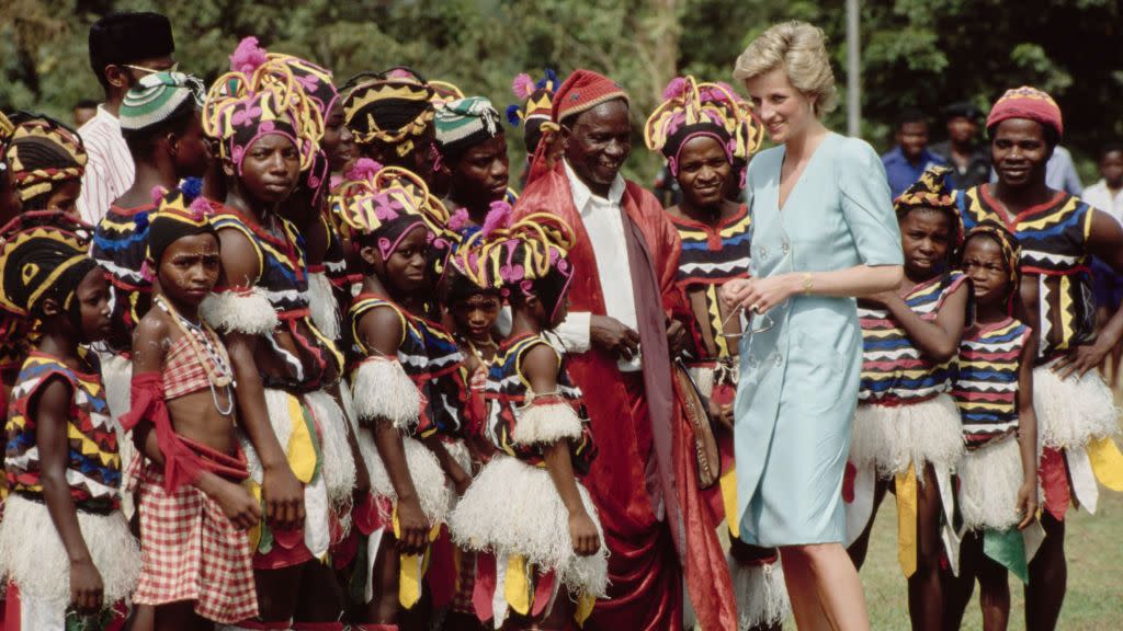 royal visit to nigeria, 1990