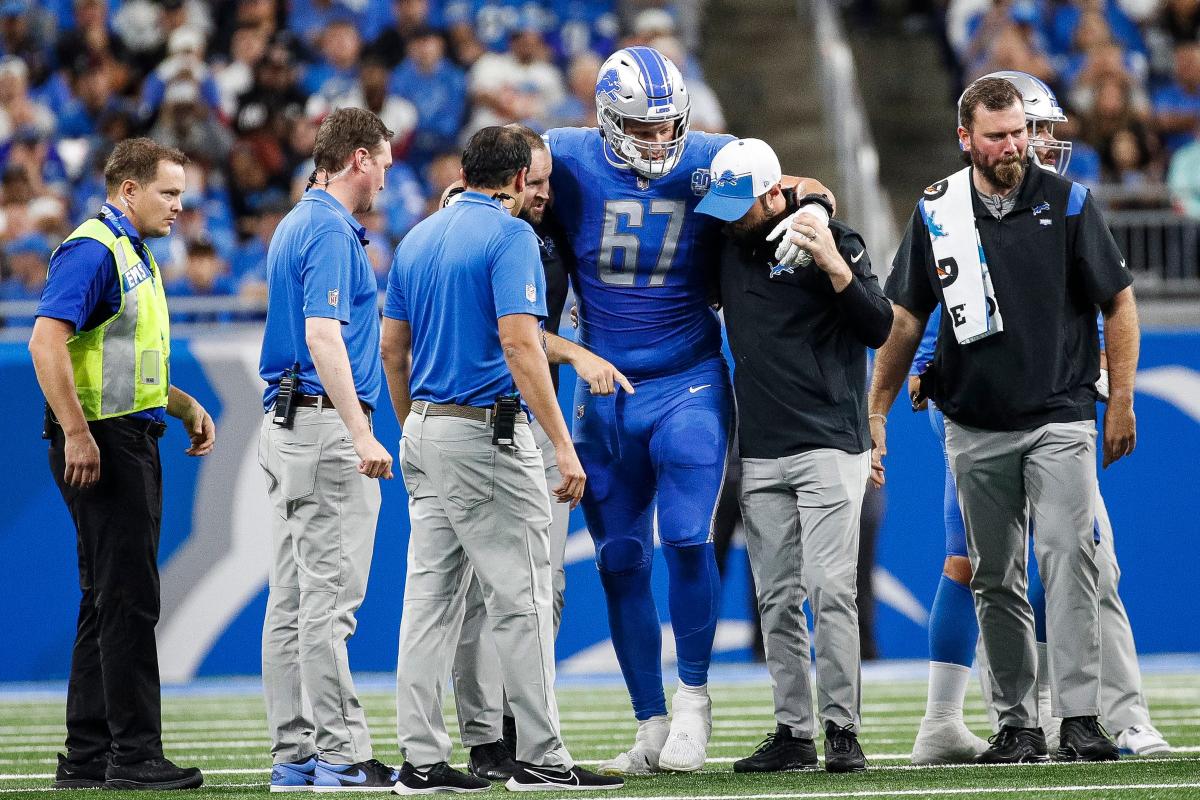 detroit lions uniform today