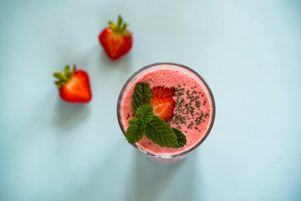 Strawberry-Coconut Smoothie